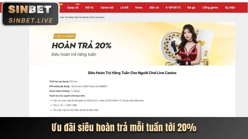 Casino trực tuyến SUT88 với dealer người thật